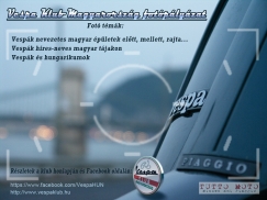 Vespa Klub Magyarország tavaszi fotópályázat
